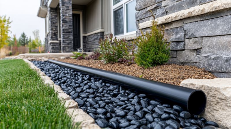 Landscape French Drain